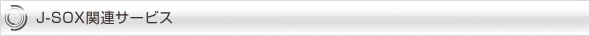 J-SOX関連サービス